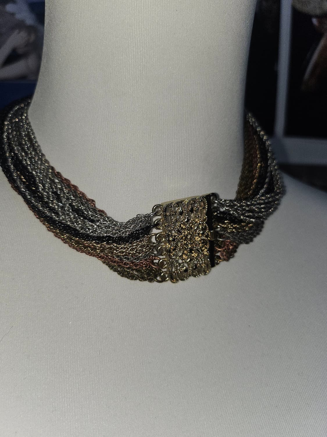 [Vintage] Multi Chain Necklace 상품이미지3
