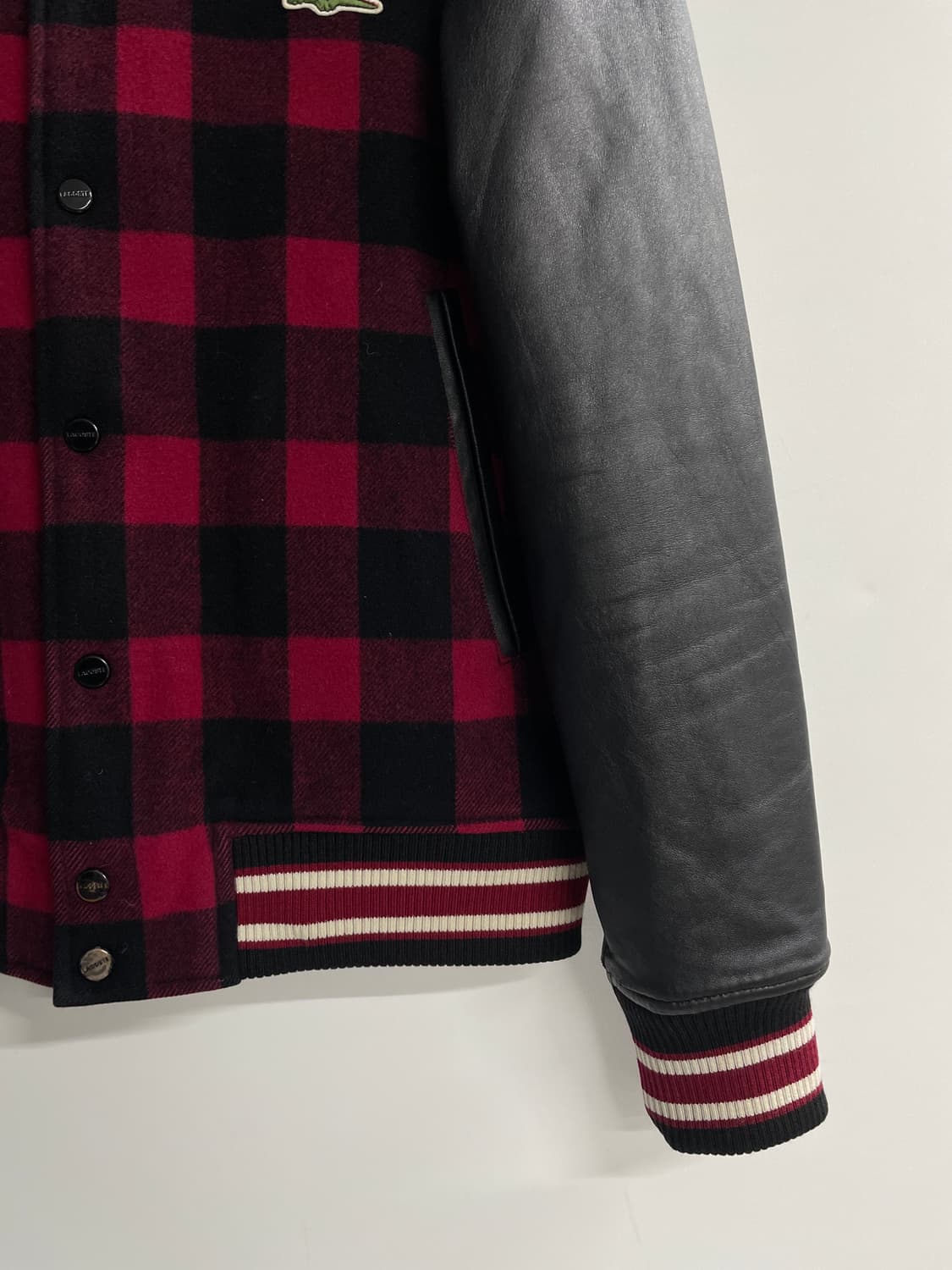 라코스테 양가죽 바시티 상품이미지4