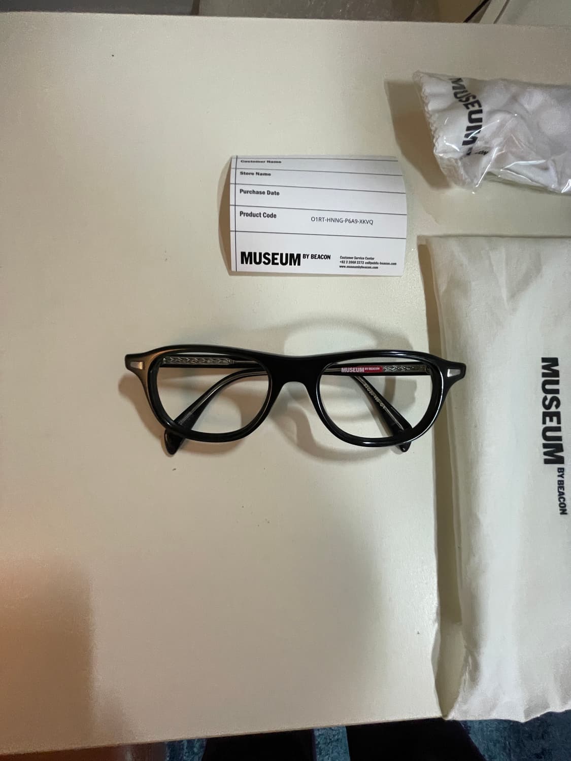 뮤지엄바이비컨 뮤지엄41 뿔테 보잉 선글라스 상품이미지5