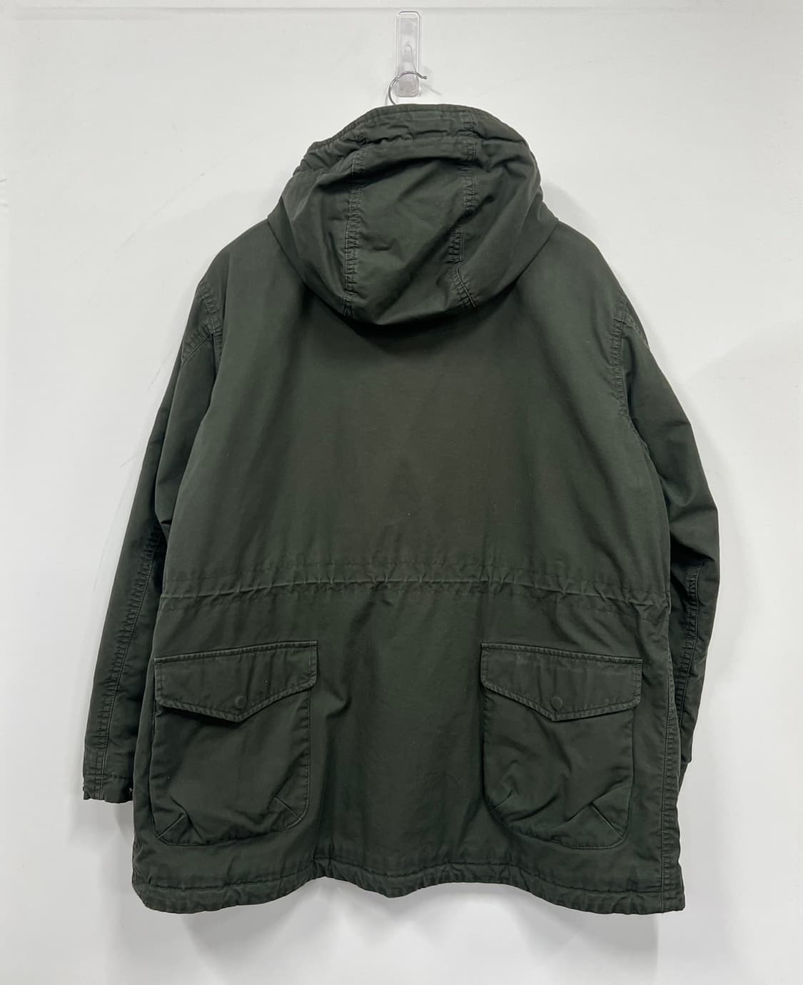 유니클로 엔지니어드 가먼츠 퍼프테크 유틸리티 야상 후드 점퍼 상품이미지6