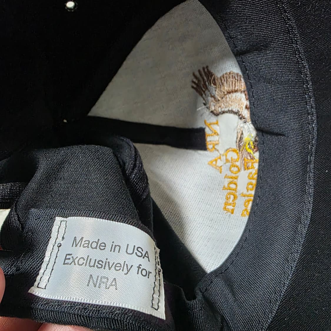 [OS] 빈티지 NRA 골든 이글 6패널 캡 상품이미지4