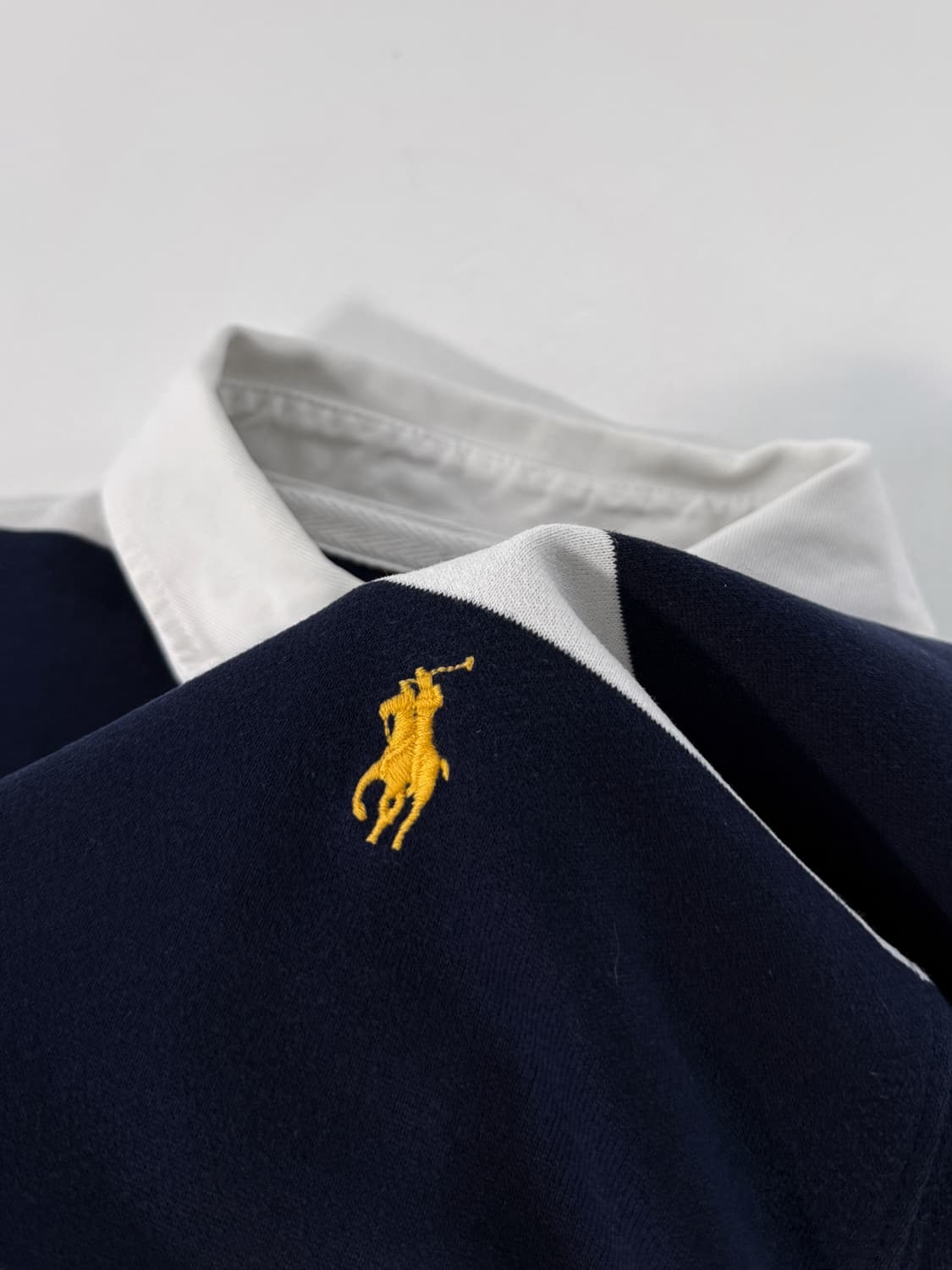폴로 랄프로렌 루즈핏 신형 아이코닉 단가라 럭비 스웻 셔츠 상품이미지3