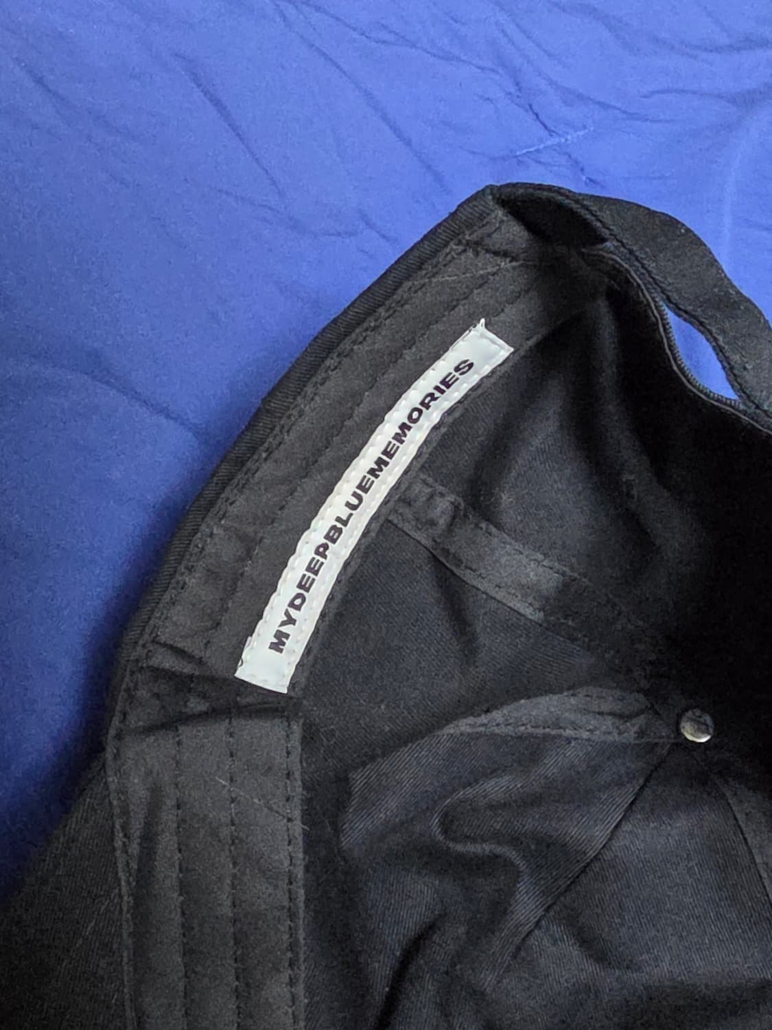 마이딥블루메모리스 캡 상품이미지2