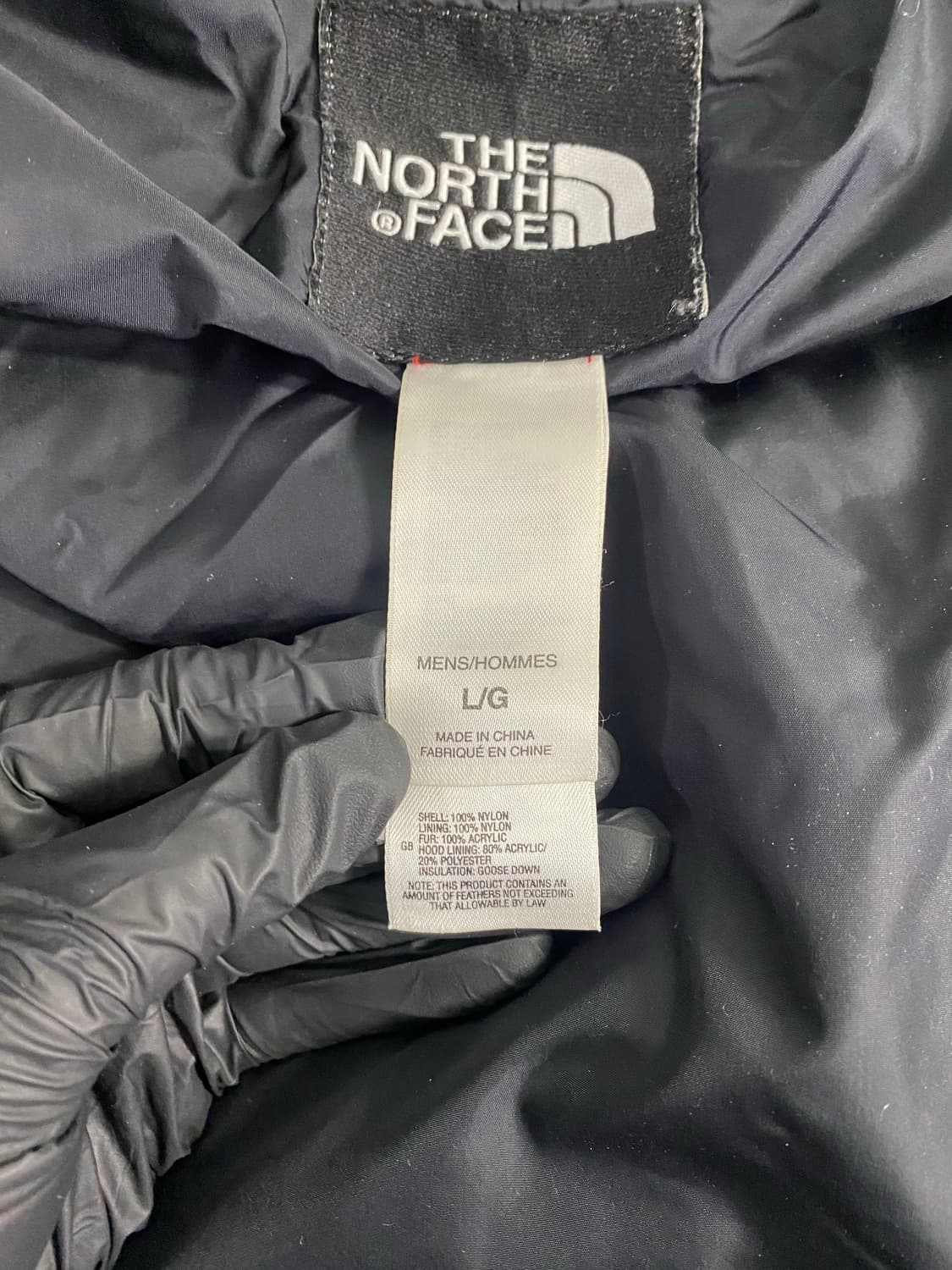 노스페이스 550 구스다운 파카 롱패딩 L 상품이미지6