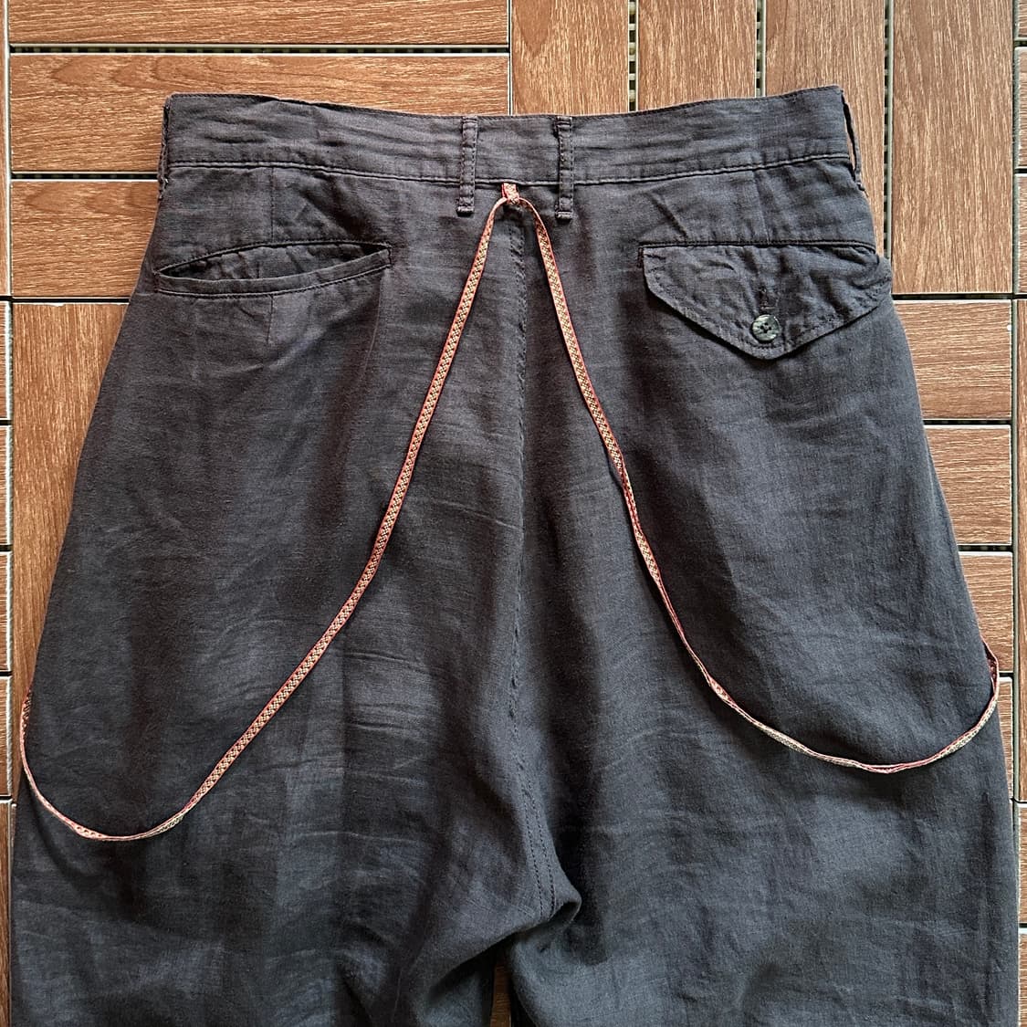 Kapital suspenders linen pants 상품이미지4