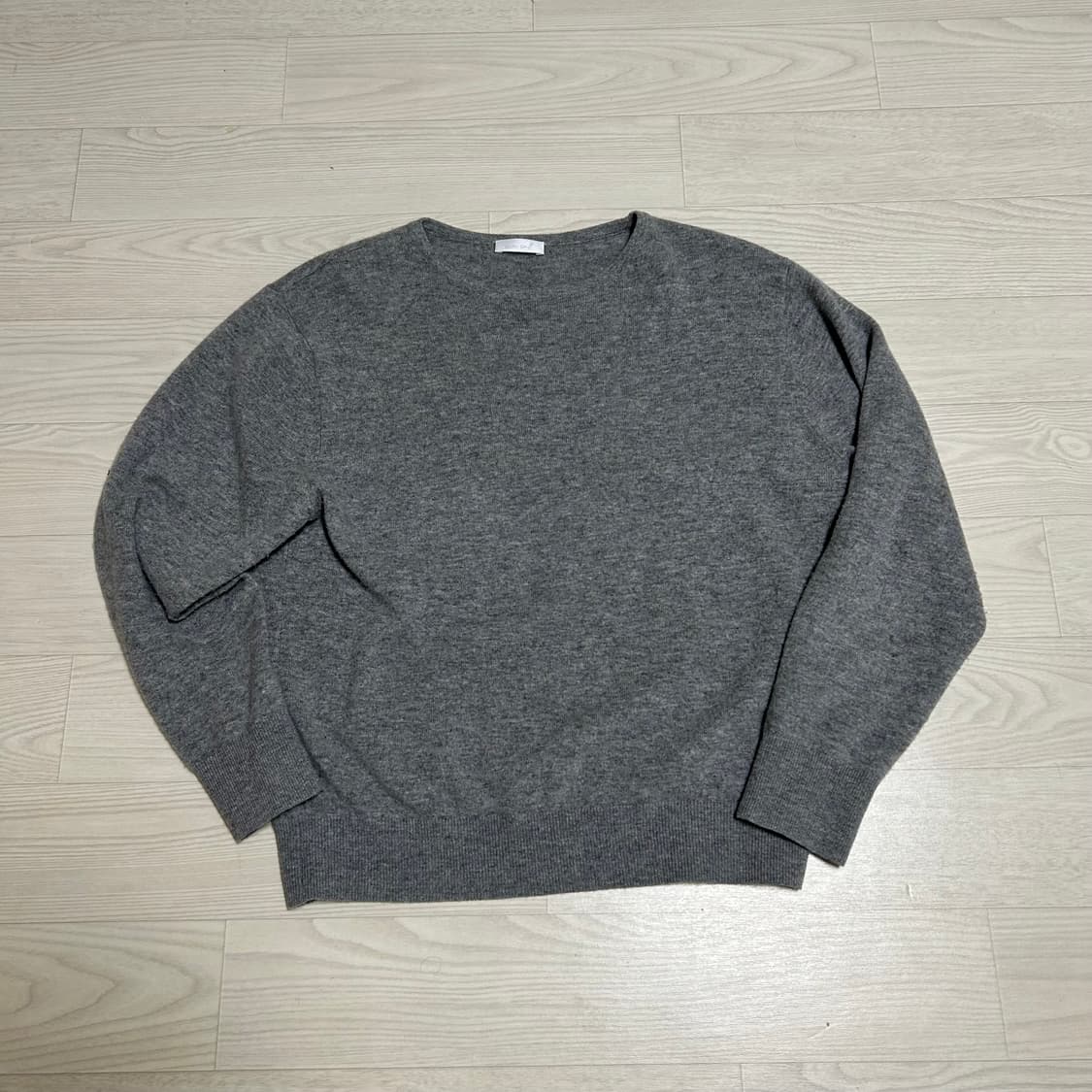 [2] seasalt 씨솔트 보트넥 니트 그레이 상품이미지2