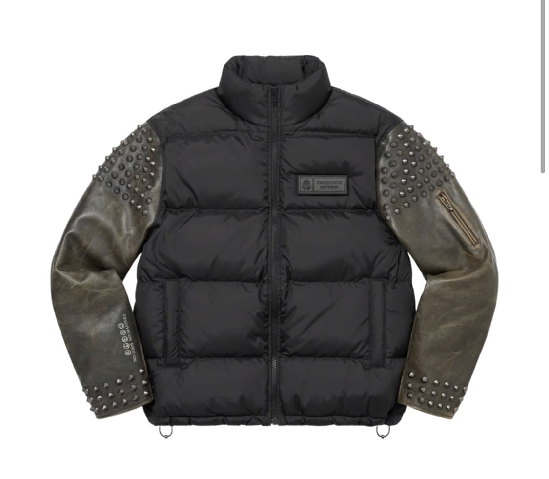 (L)슈프림 언더커버 퍼퍼 자켓 블랙 상품이미지1