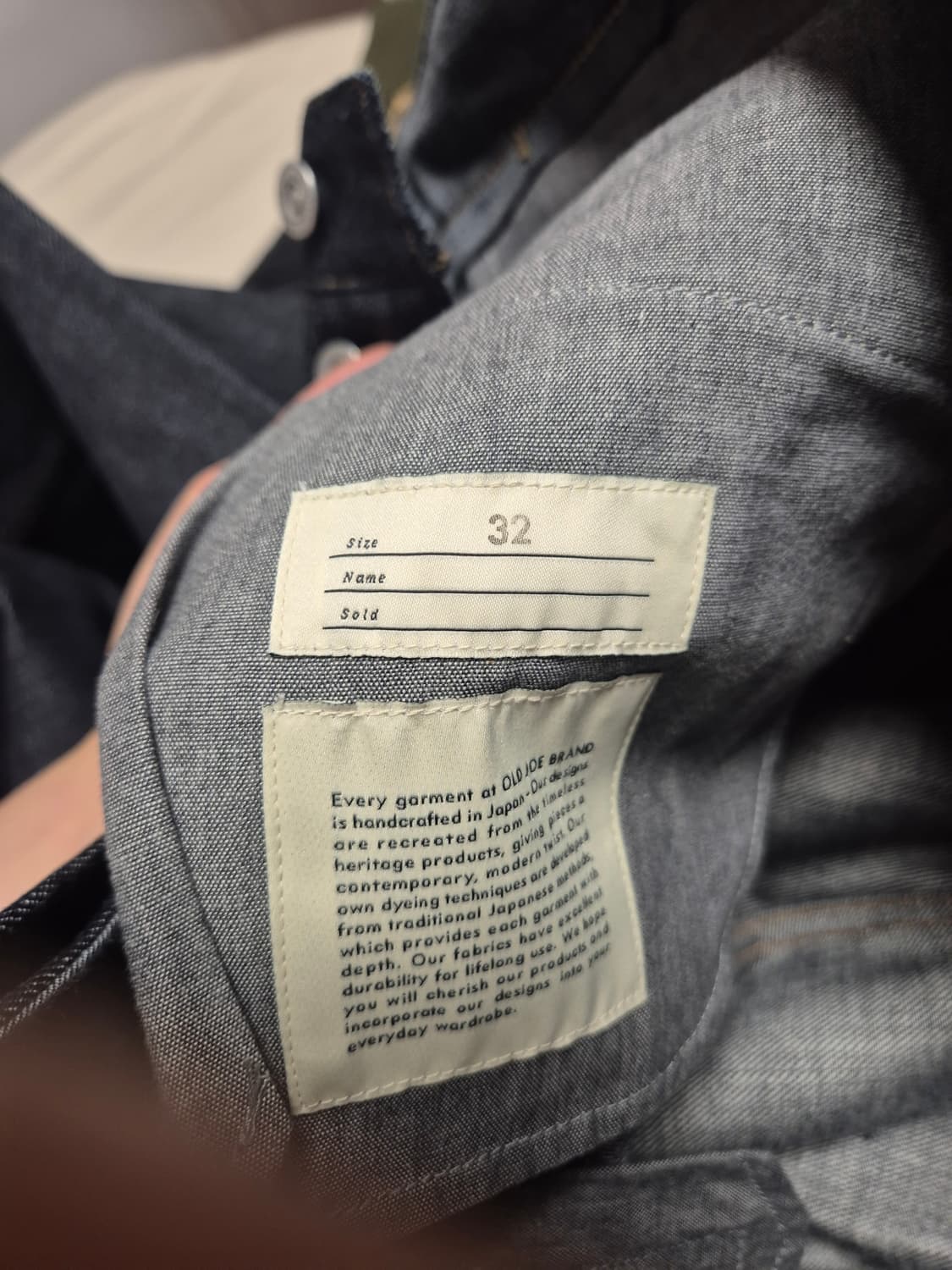 올드조 980 32사이즈 판매합니다. 상품이미지5