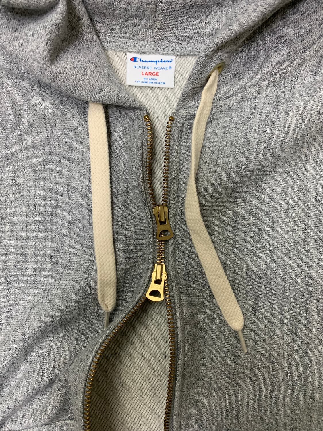 🇯🇵 Champion Reverse Weave Zip Hoodie 상품이미지3