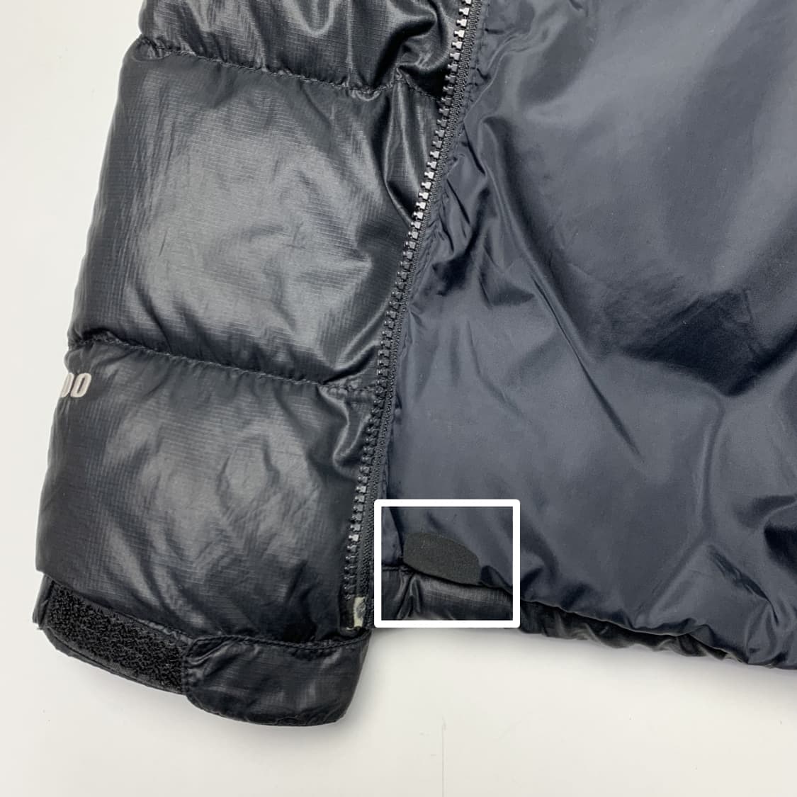 [M/정품] 노스페이스 700 블랙 눕시 패딩 상품이미지5