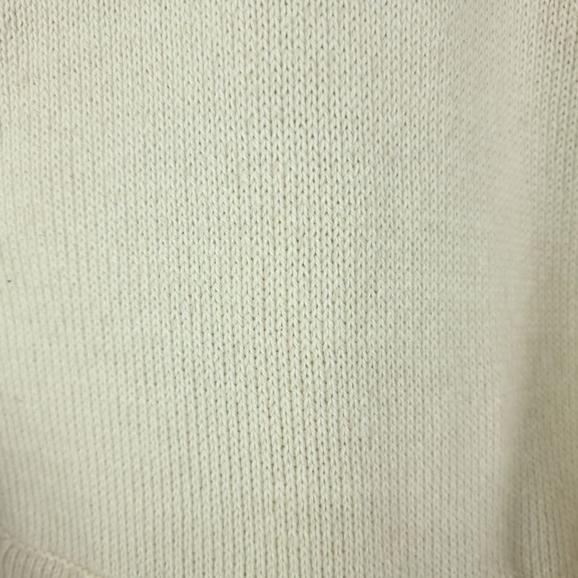 [그래일즈] 로고 엠블럼 오버핏 니트 후드 집업 베이지 M19961 상품이미지6