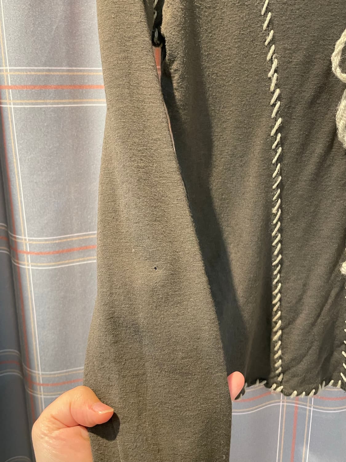 일본빈티지 그런지 웨스턴 가디건티 상품이미지4