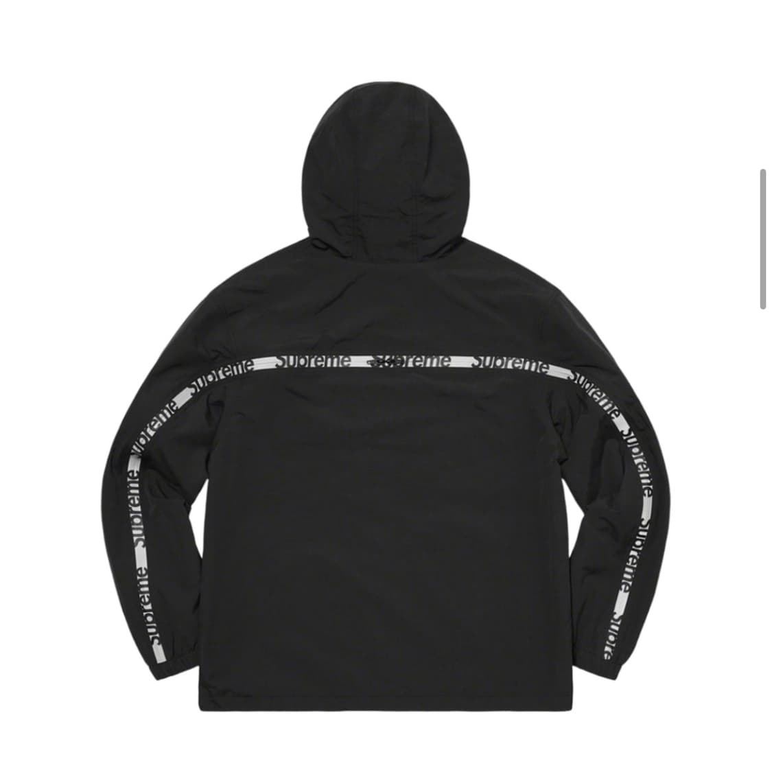 (Supreme) 슈프림 리플렉티브 후드 집업 블랙 상품이미지2