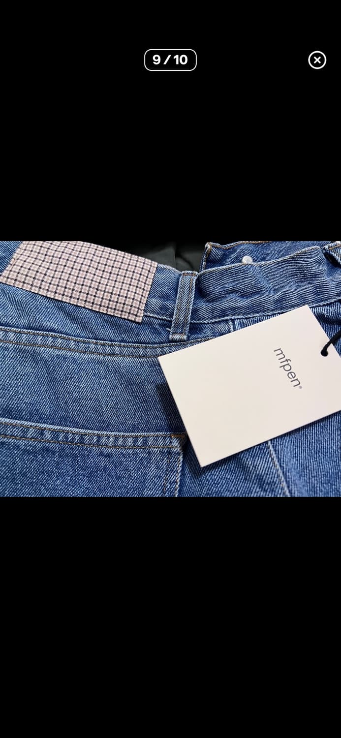 mfpen regular jeans 엠에프펜 데님 상품이미지8