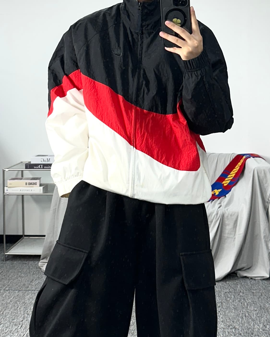 나이키 NSW 빅스우시 우븐 바람막이 M 상품이미지3