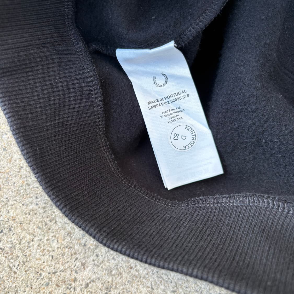 라프시몬스 x 프레드페리 핀 프린티드 패치 후디 상품이미지10