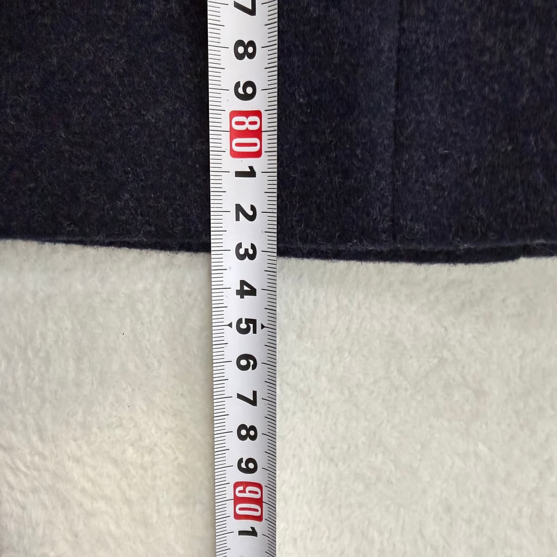 85 헤지스 네이비 울 코트 0327T 상품이미지6