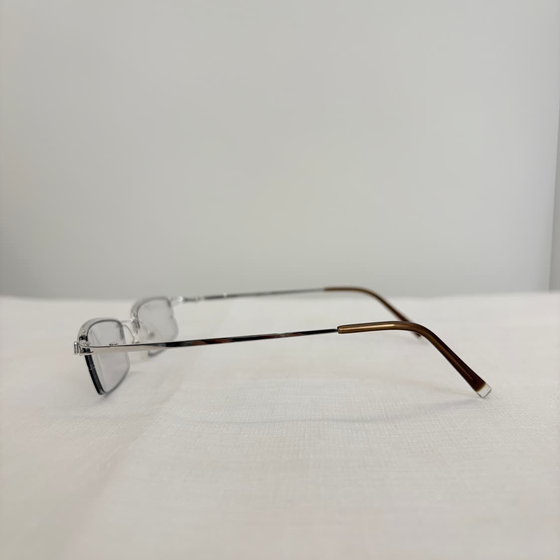 ACSODOS 실버 틴트 반무테 빈티지안경 상품이미지4