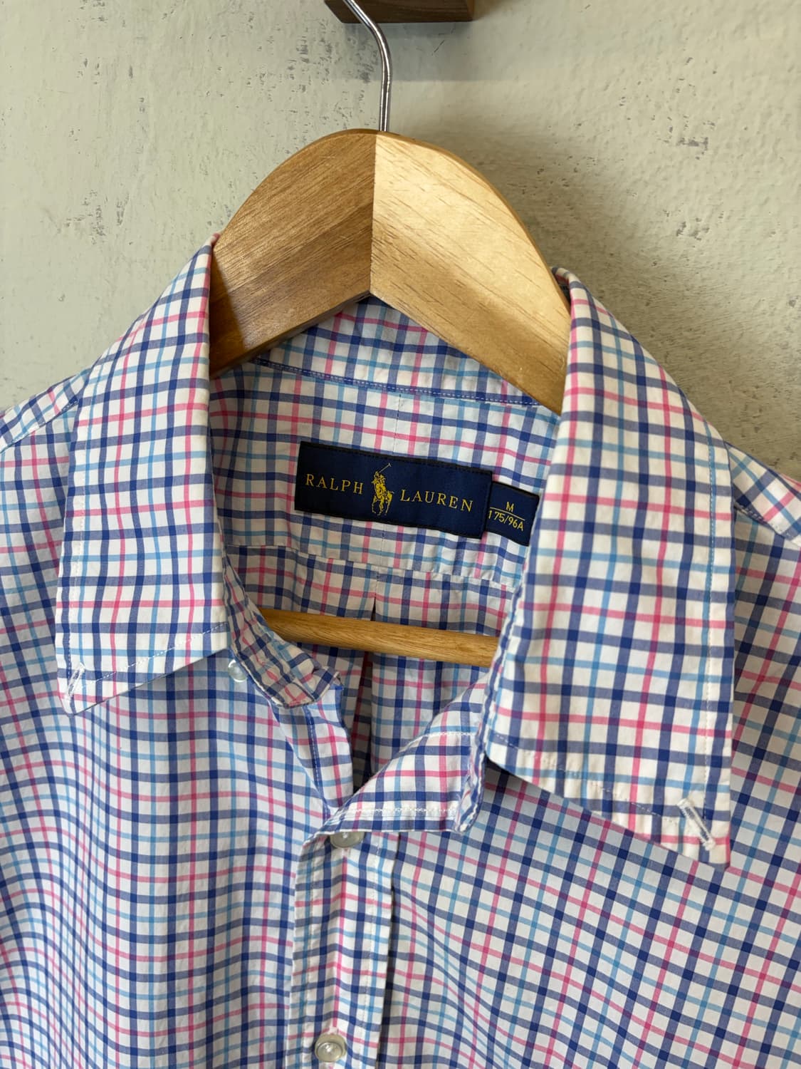 폴로랄프로렌 빈티지 체크 반팔셔츠 상품이미지4