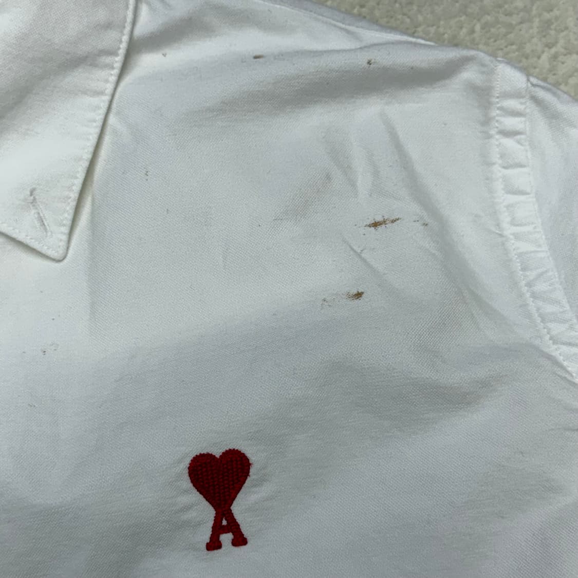 [40] 아미 스몰하트 옥스퍼드 셔츠 상품이미지6