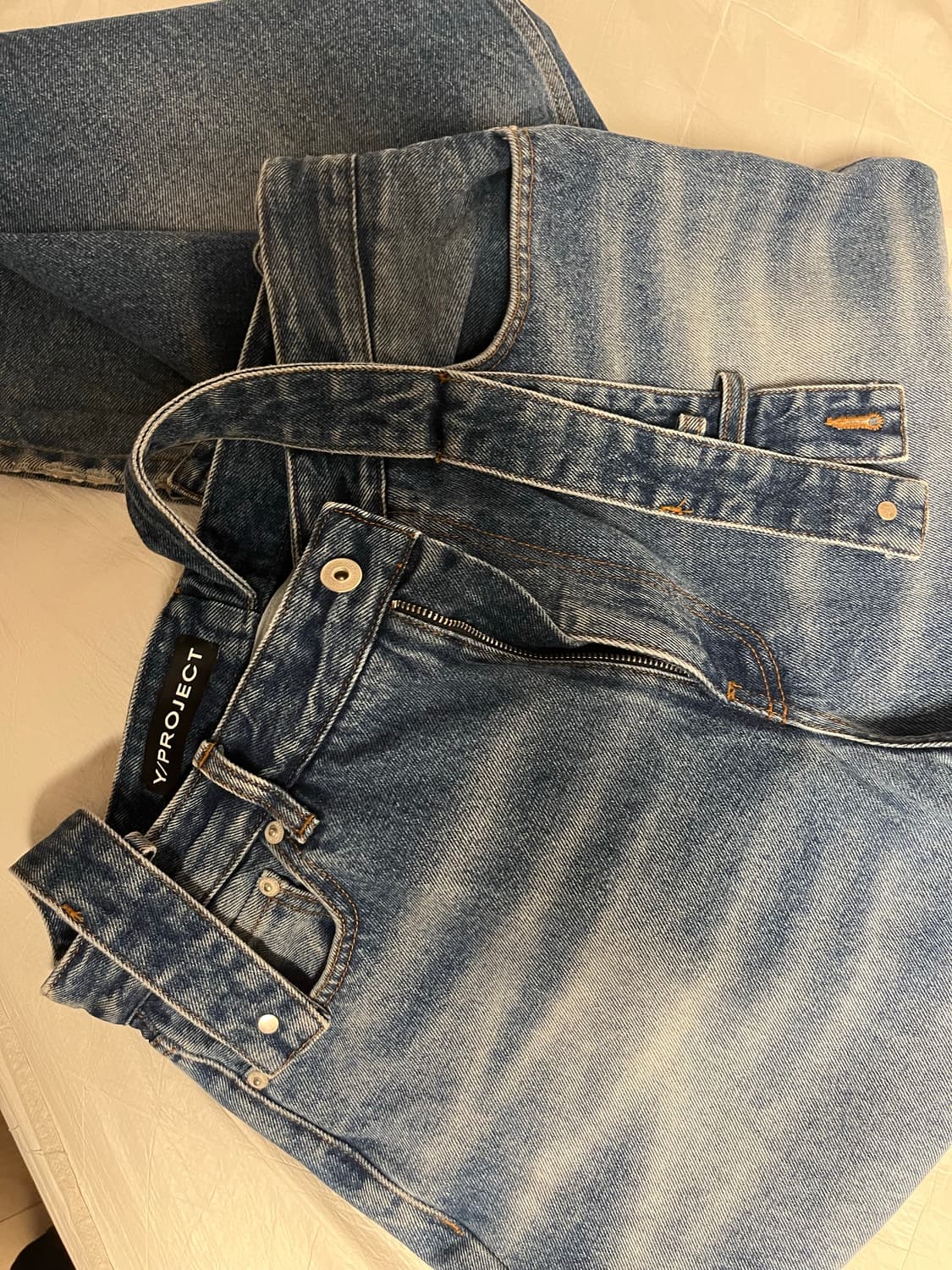 30 와이프로젝트 더블 웨이스트 진 상품이미지4