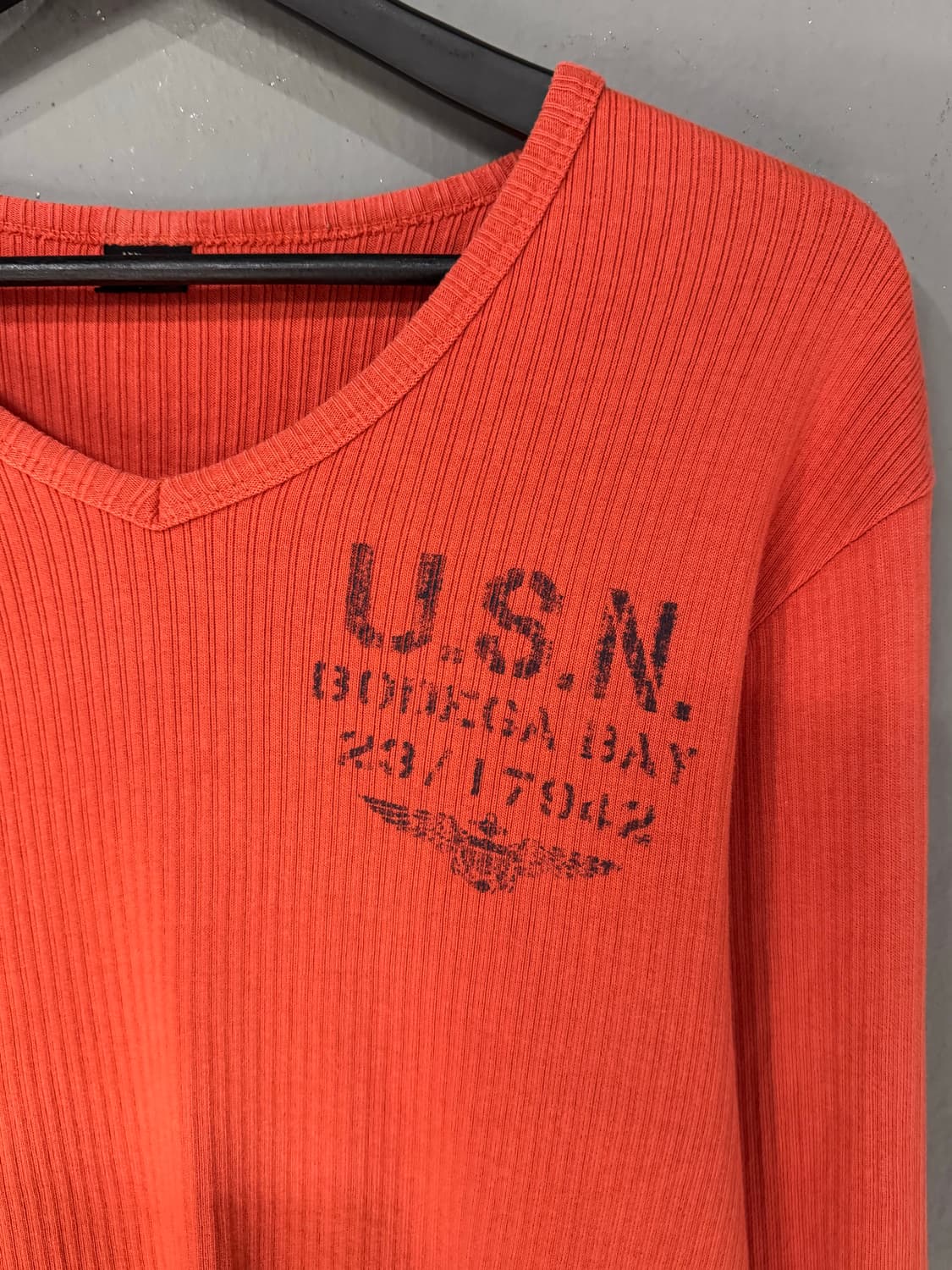 아비렉스 USN 레터링 롱슬리브  상품이미지4