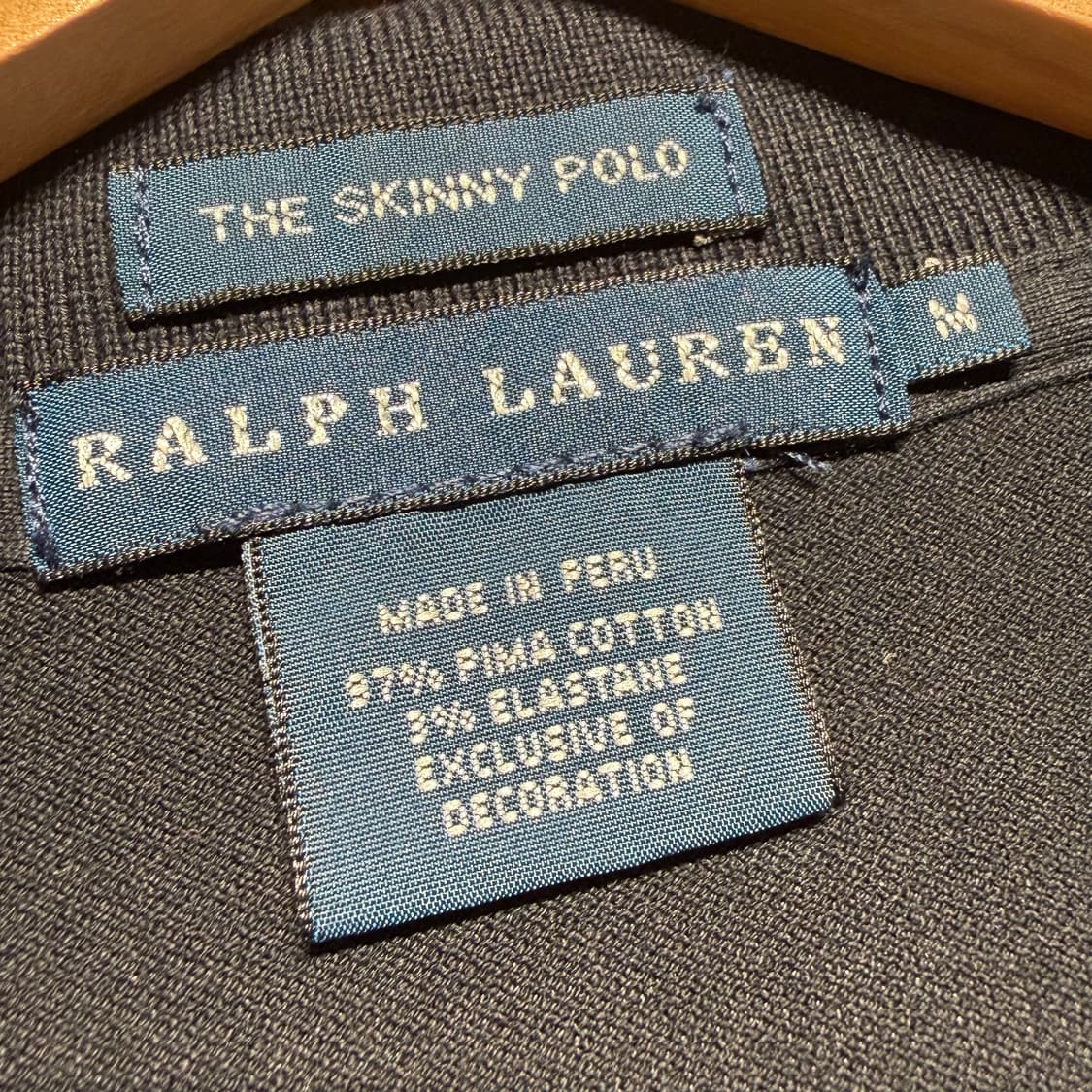 폴로랄프로렌 여성 빅포니 스키니 폴로 반팔 M 상품이미지3