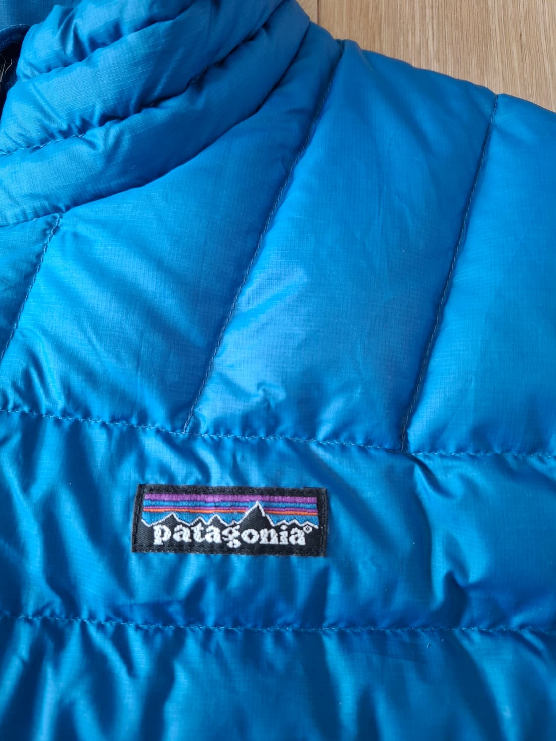 L 파타고니아 다운 스웨터 패딩 베스트 블루 상품이미지2