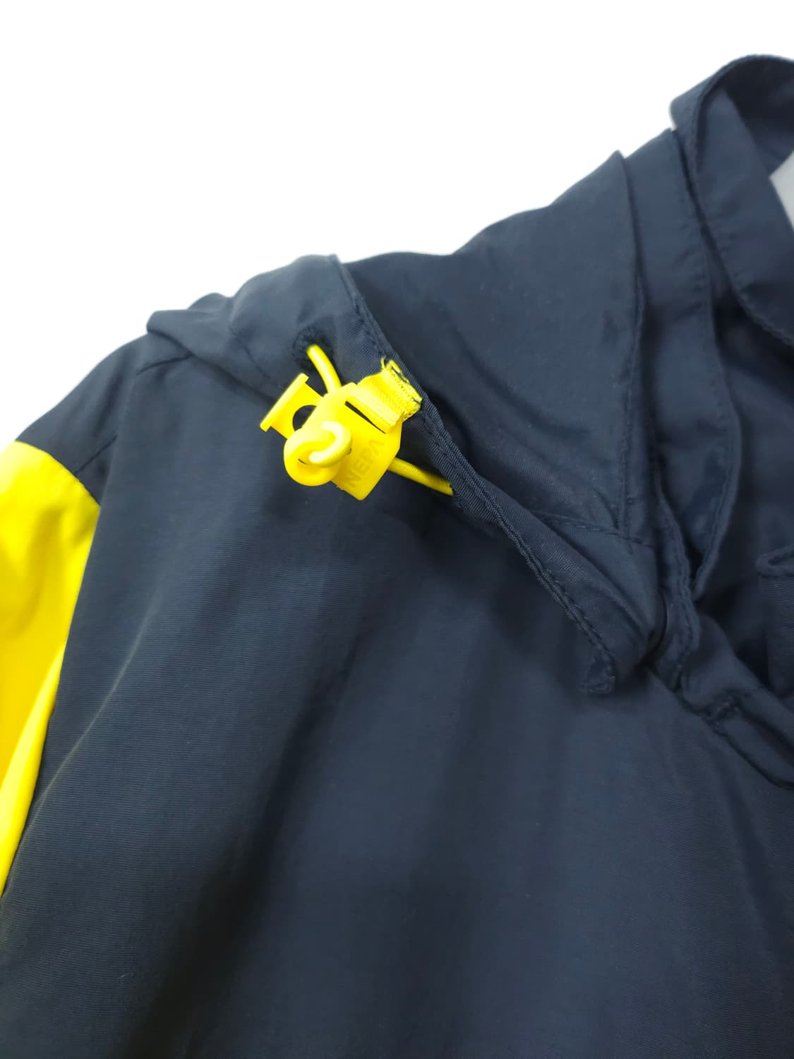 네파 여성 바람막이 점퍼 95 (M) 옐로우네이비 상품이미지6