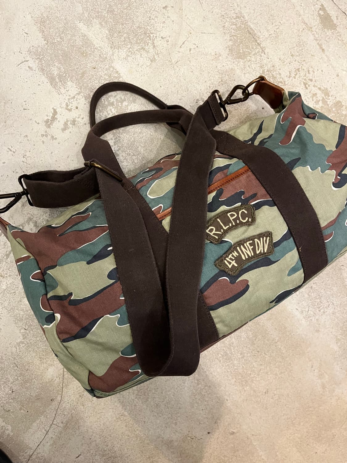 빈티지 랄프로렌 폴로 더플백 상품이미지1