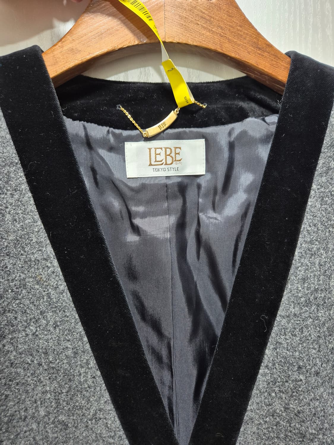 (타임세일) JPN vtg 그레이 울 혼방 자켓 상품이미지2