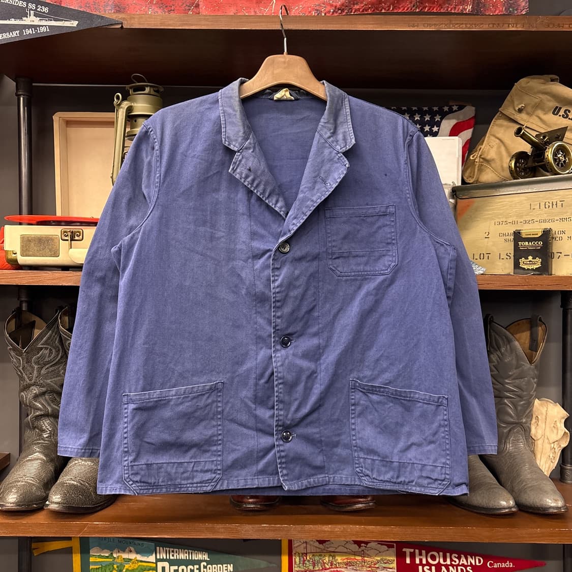 70~80s 프렌치 워크자켓 / 빈티지 초어자켓 워크웨어 N974 상품이미지1