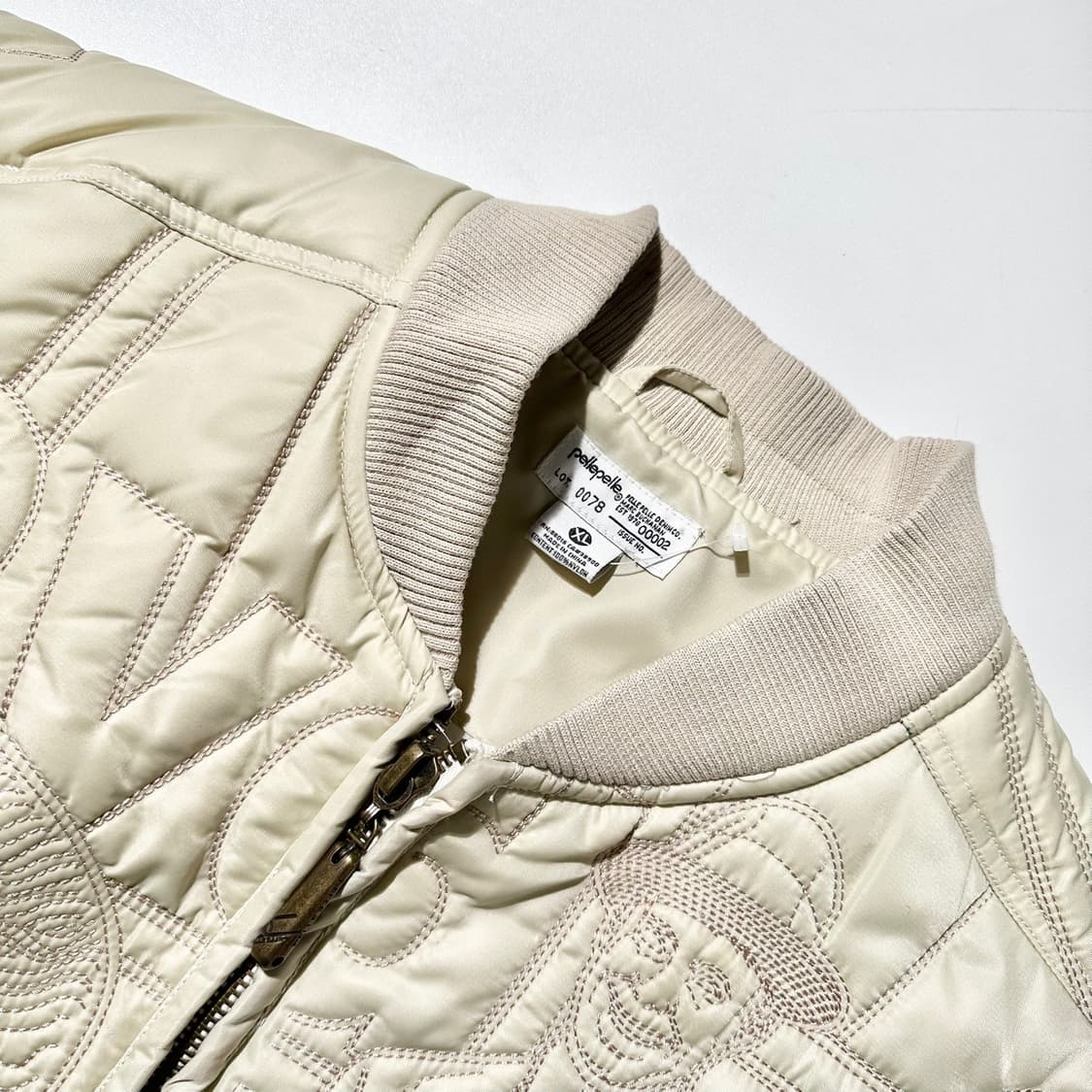 펠레 펠레 자수 봄버 바시티 자켓 상품이미지4