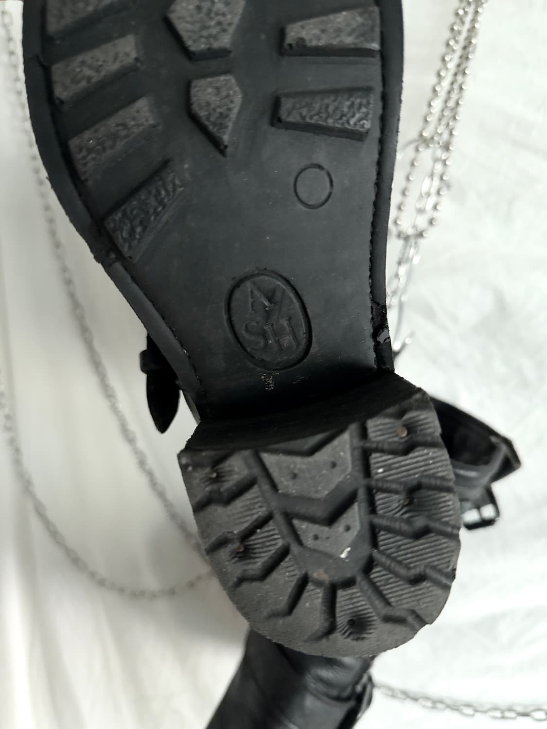 ash 아쉬 스터드 버클 웨스턴부츠 상품이미지3