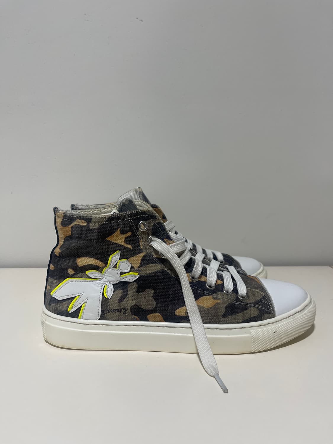 PATRIZIA PEPE 카모 하이탑 스니커즈 38 상품이미지2