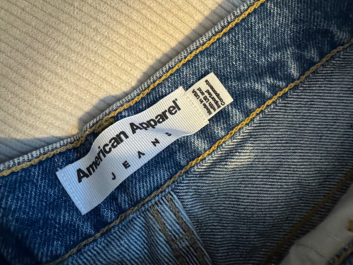 아메리칸 어패럴 데님쇼츠 판매 (미착용, 새제품) 상품이미지5