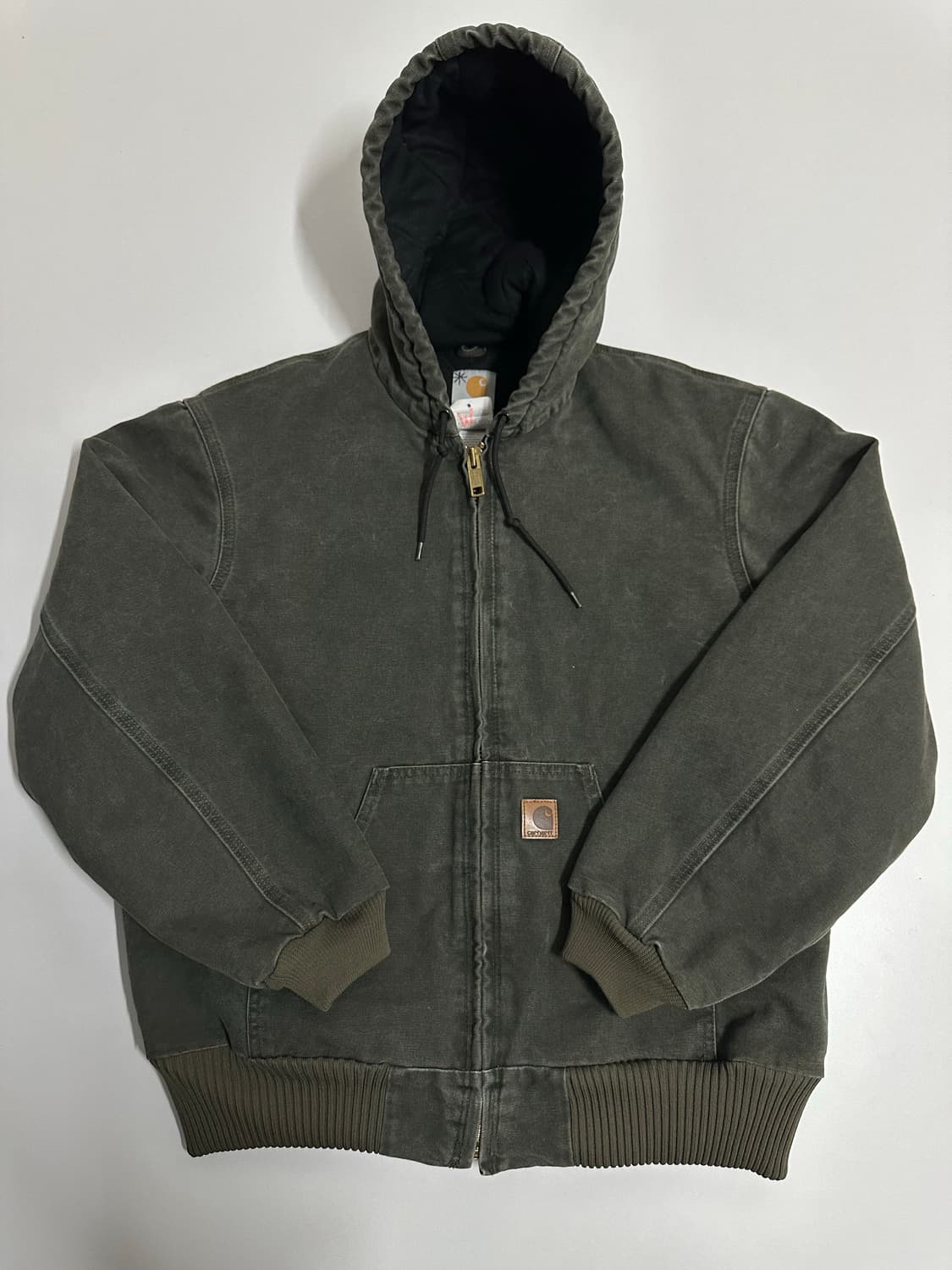 칼하트 J130 액티브 자켓 모스그린 상품이미지1