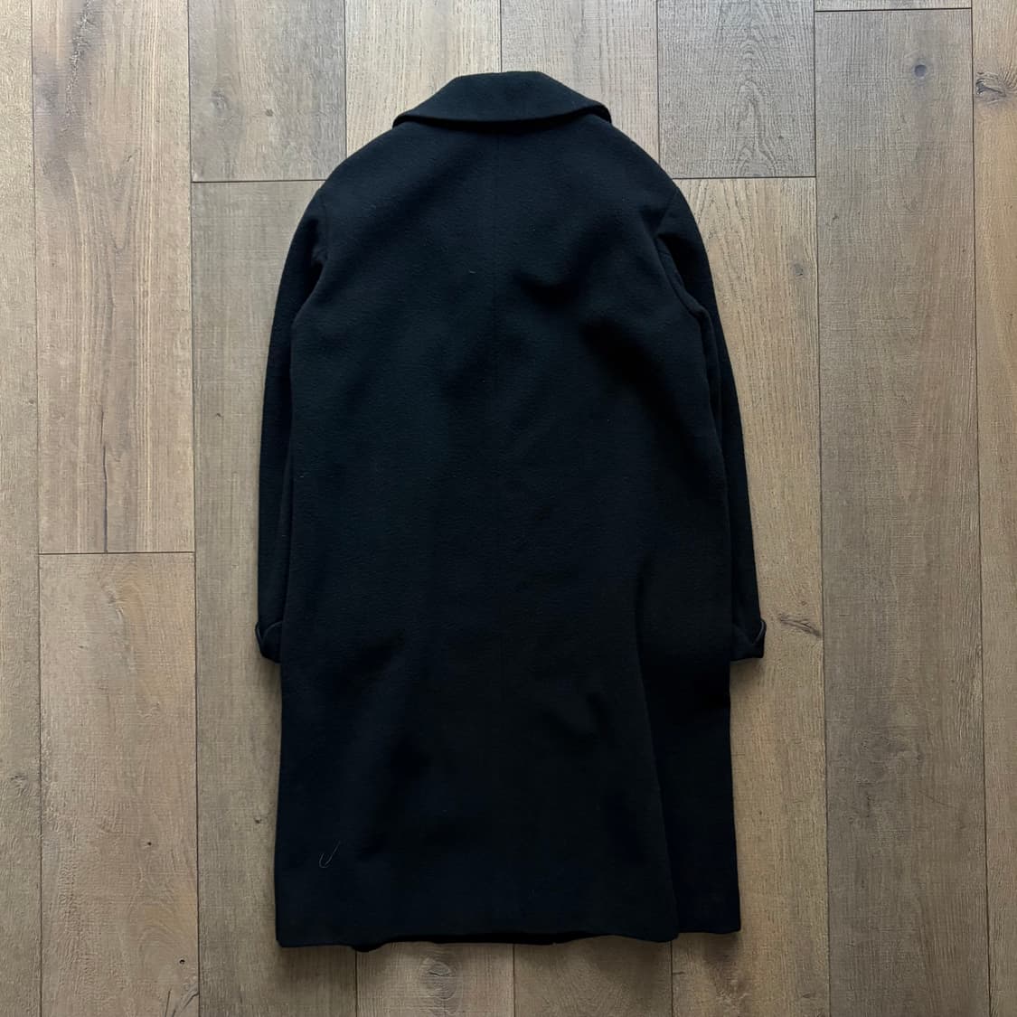 90’s Wool Wide Long Coat 상품이미지5