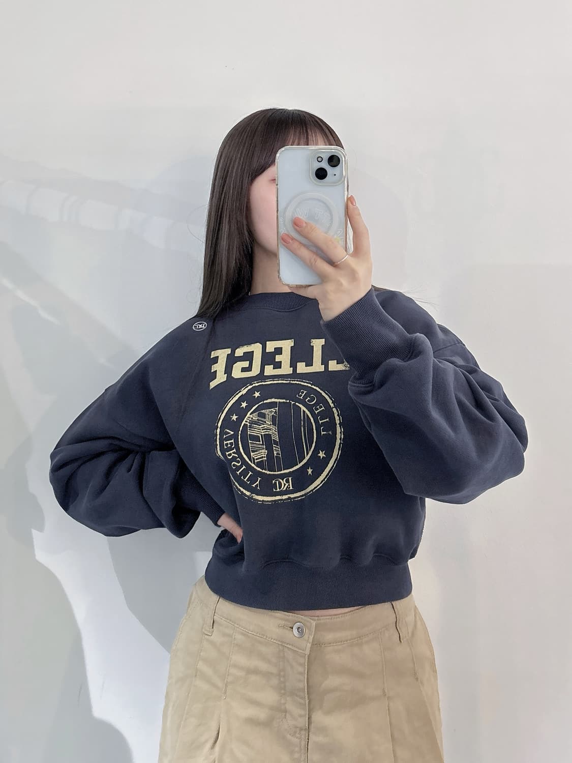 렉토 LLEGE 맨투맨 상품이미지2