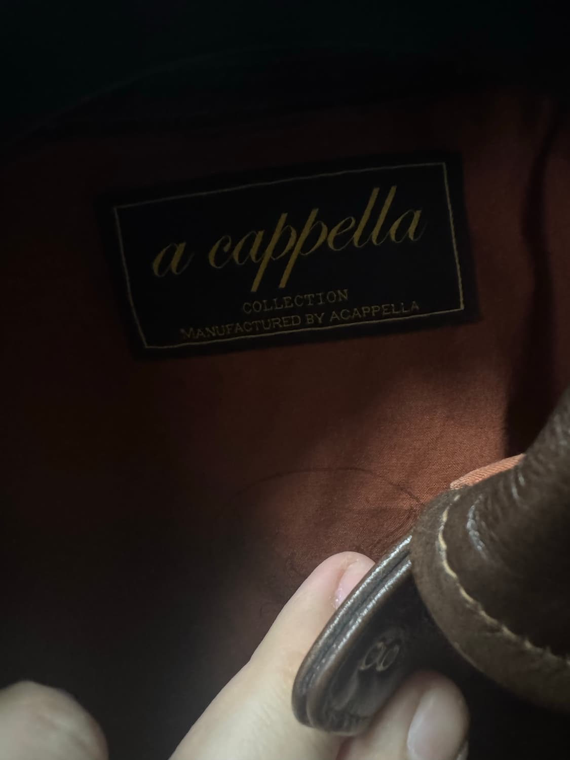 아카펠라클로딩 A2 자켓 브라운 46(105)   상품이미지4