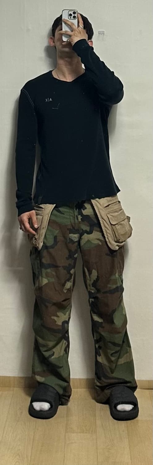 아르마니익스체인지 스티치 와플티 상품이미지5