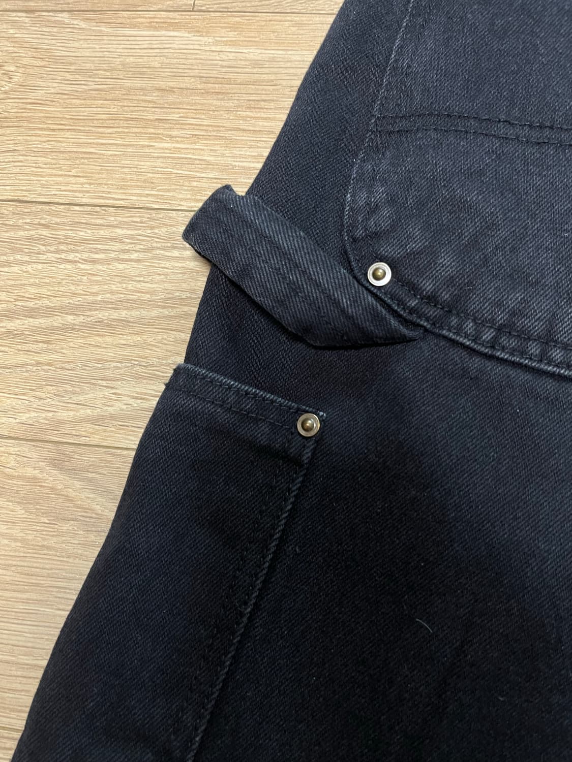 카이소 웨스턴 더블니 데님팬츠 상품이미지5