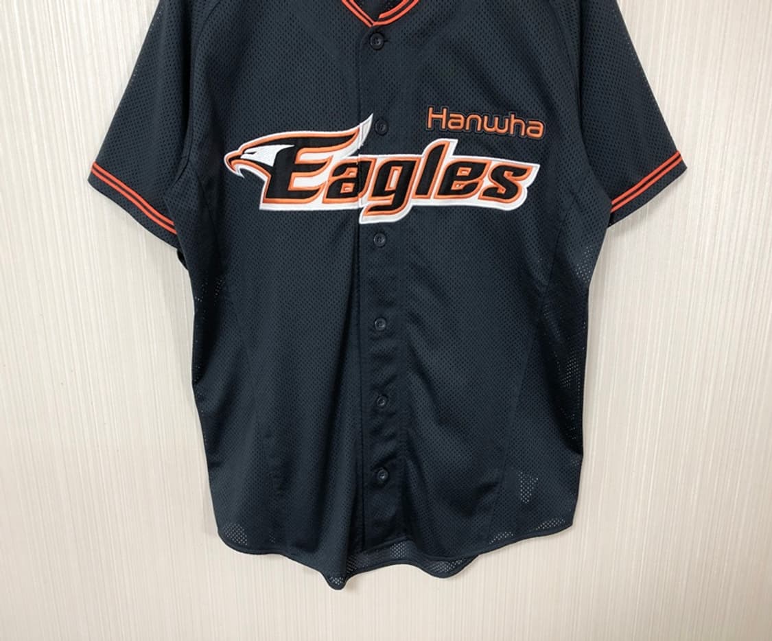 KBO KN 한화이글스 다크그레이 원정유니폼/져지 100 상품이미지3