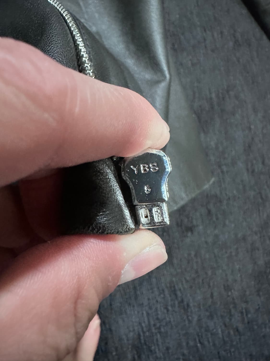 마시모 뚜띠 사선 가죽자켓 릭오웬스맛 상품이미지5
