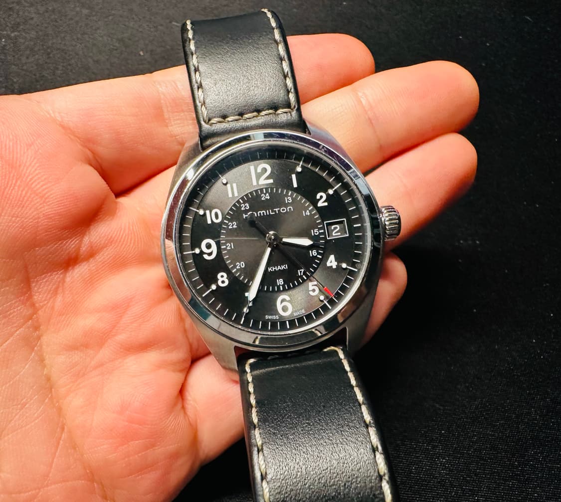 해밀턴 카키필드 쿼츠 40mm 시계 판매 상품이미지1