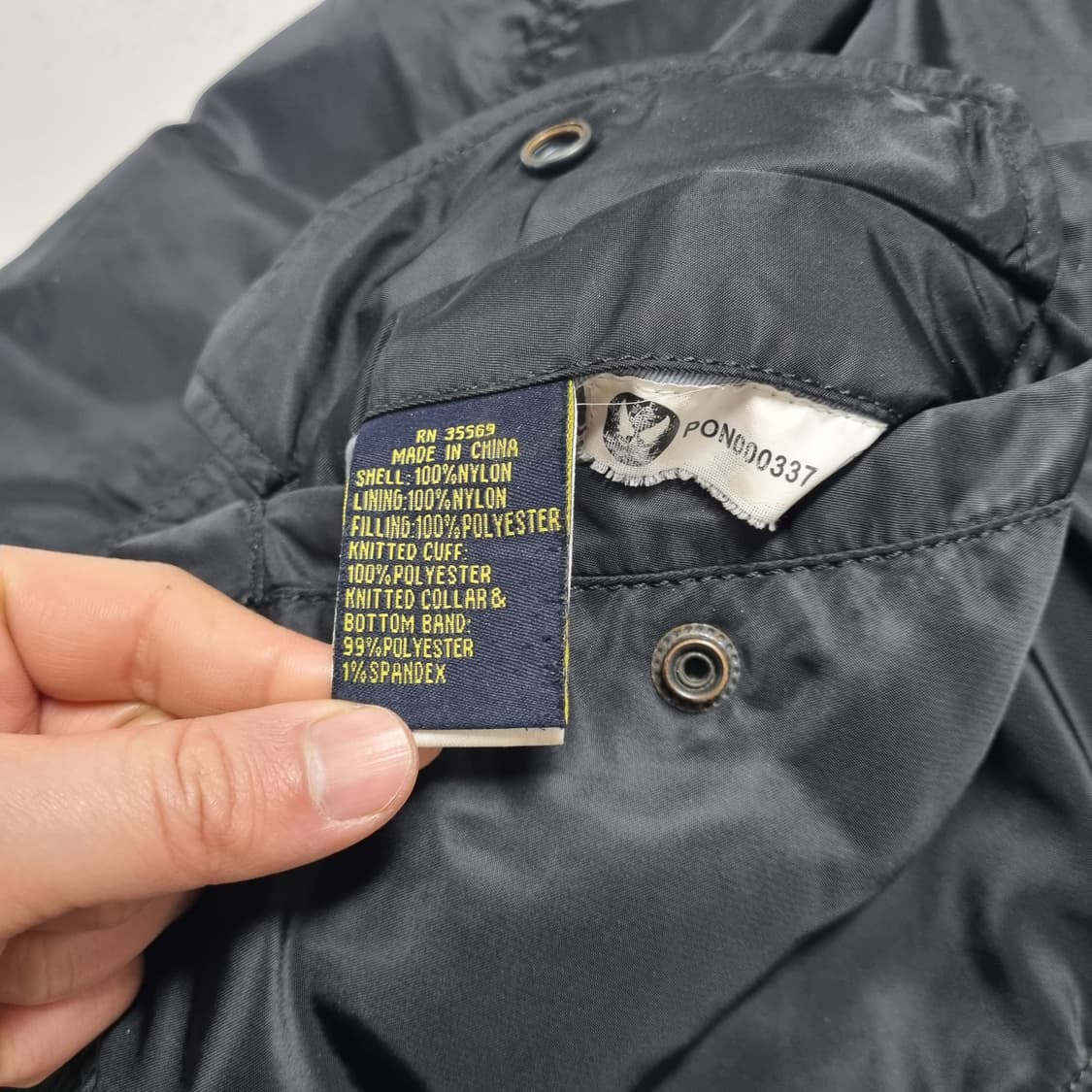 알파인더스트리 MA-1 봄버자켓 블랙 - S 상품이미지9