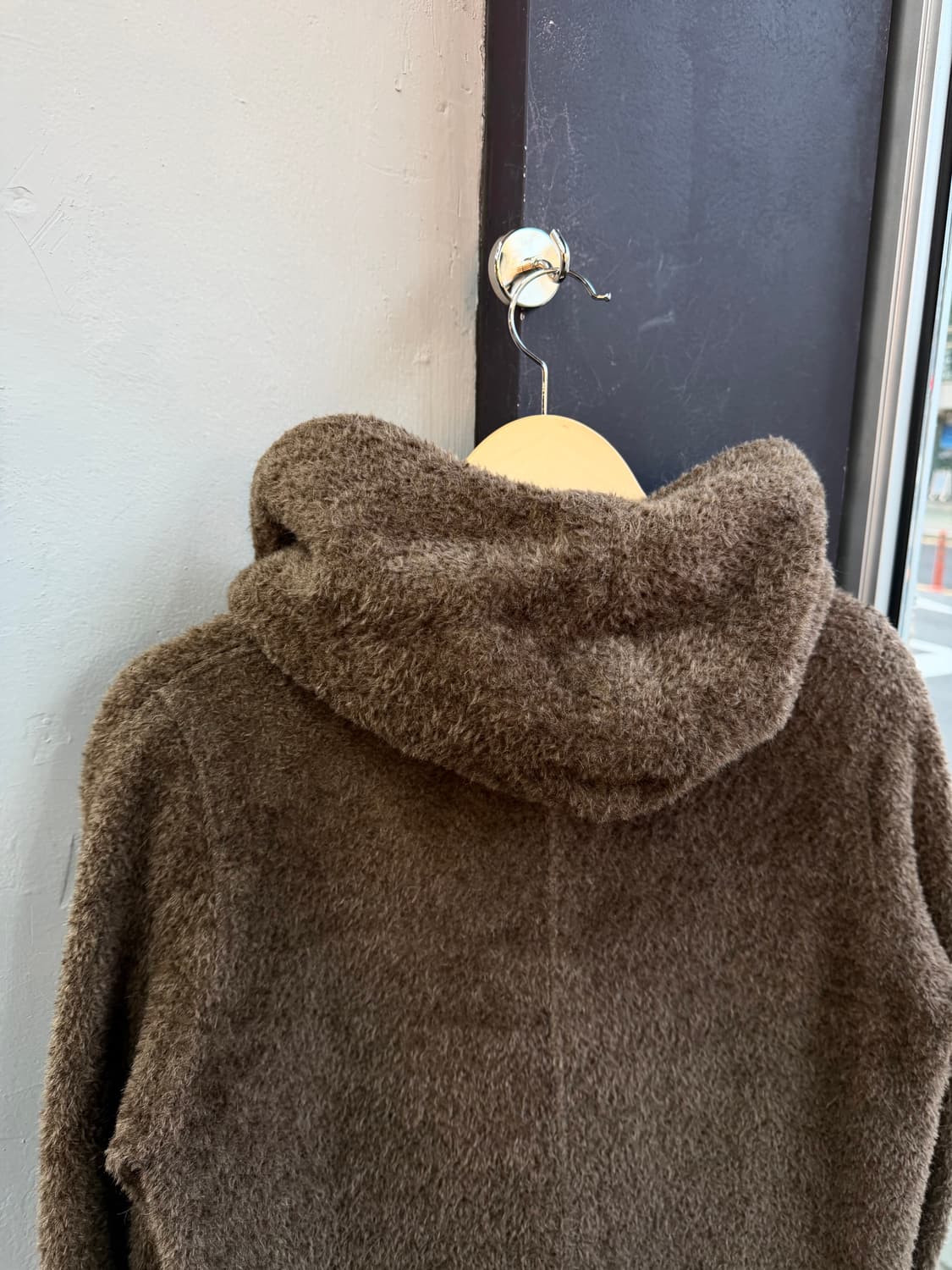 IT38/ 막스마라 알파카 후디드 코트 자켓 상품이미지7