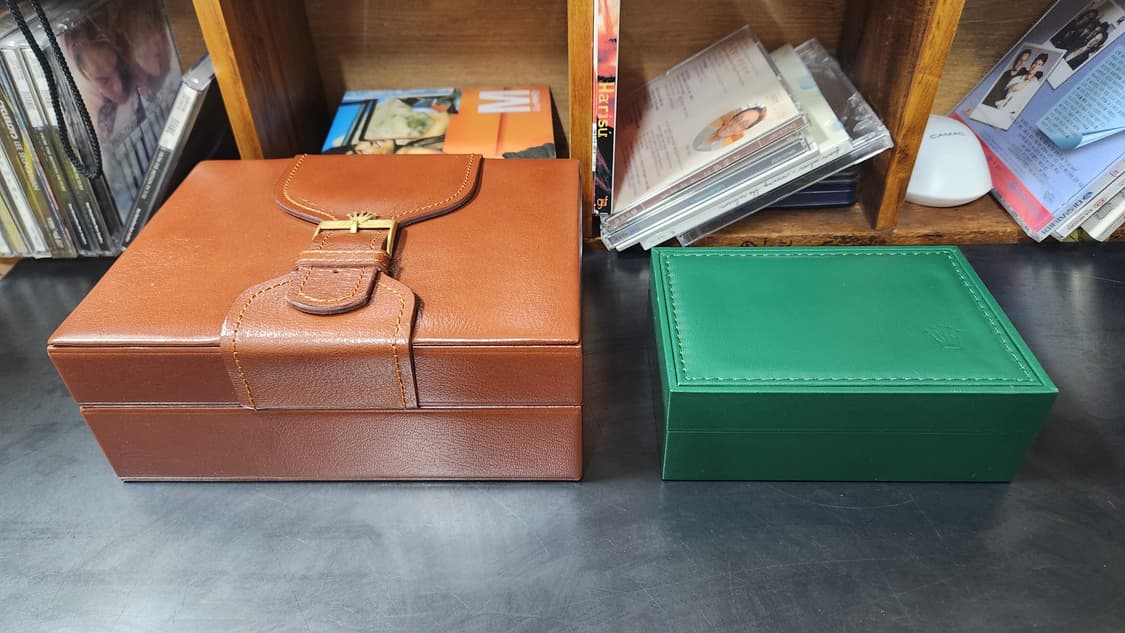 빈티지 롤렉스 케이스 2개 (정품) 상품이미지1