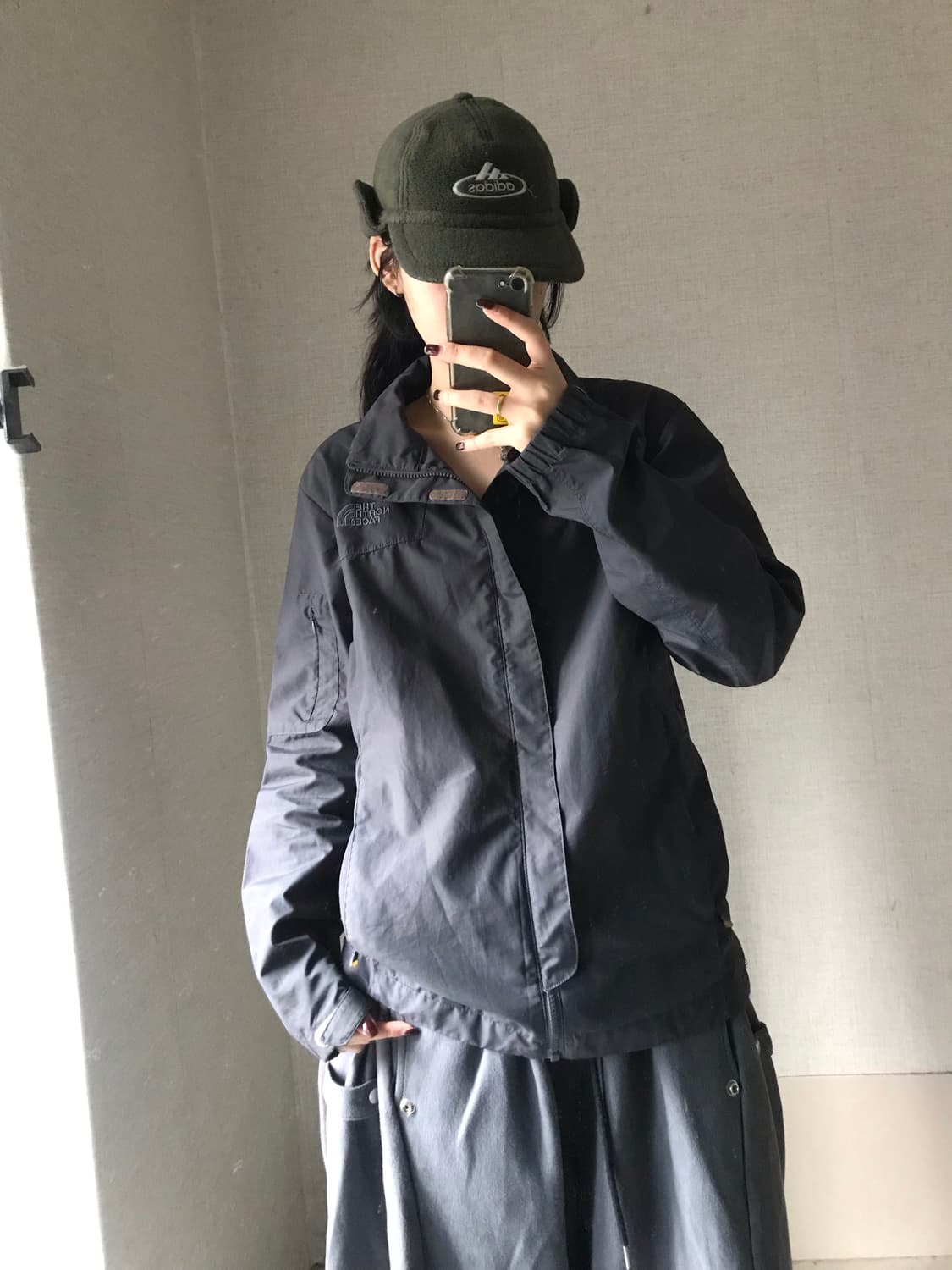 노페 그레이 바람막이 상품이미지4