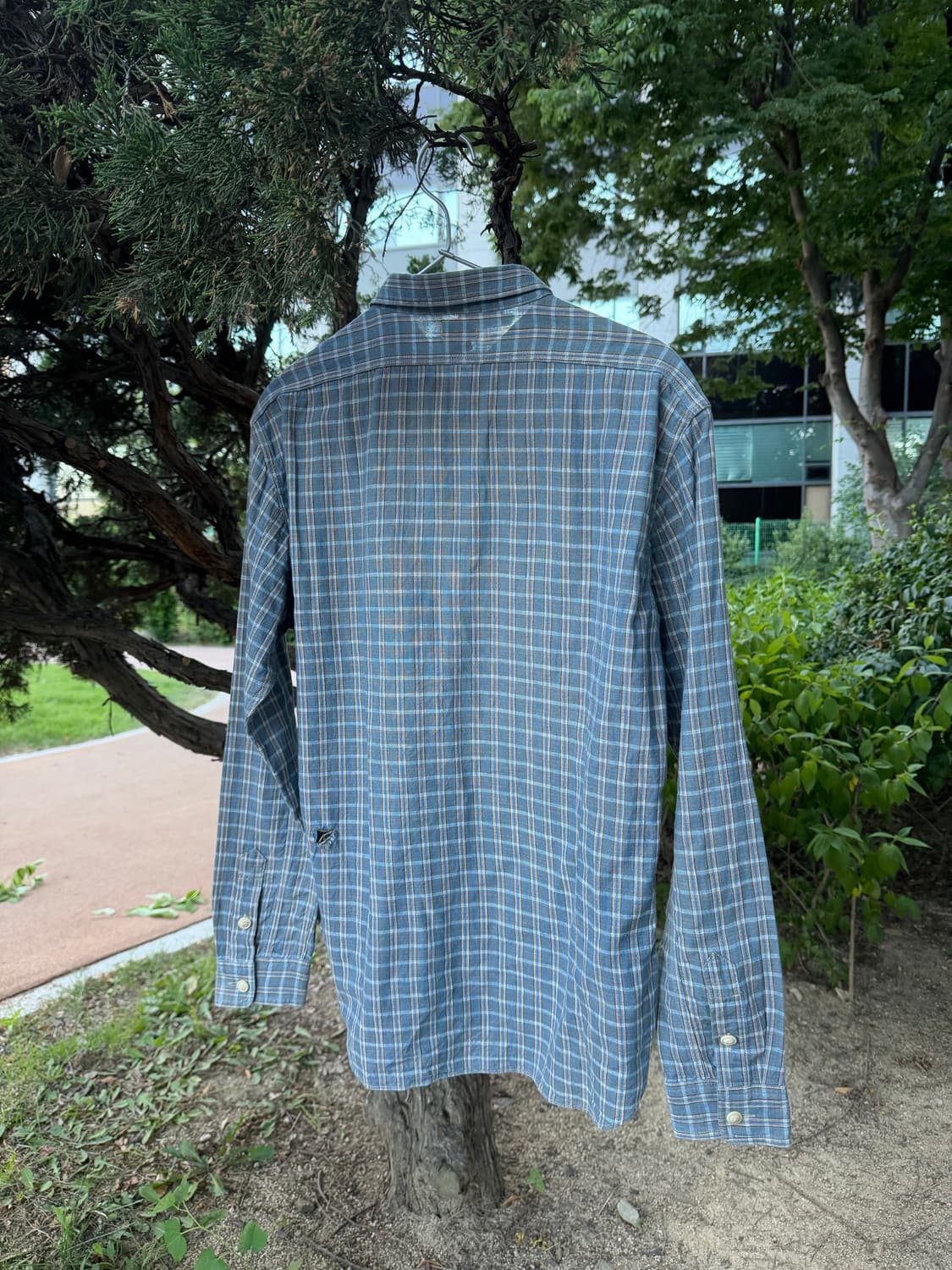[S]구멍 뚫린 올드 조 워크 셔츠 상품이미지5